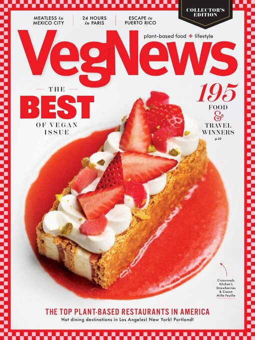 Title details for VegNews Magazine by VegNews - Available